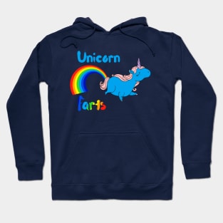 Rainbows: Unicorn Farts - Mythical Magical Horse Horn Hoodie